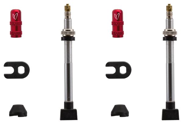Valves Effetto Mariposa Tubeless 70 mm x2 (paire)
