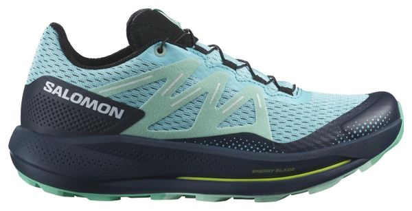 Chaussures de Trail Salomon Pulsar Trail Bleu Vert Femme