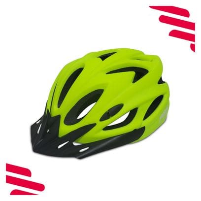 Casque de cyclisme Hommes/Femmes Flashy Jaune/Vert