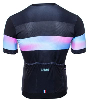 LeBram Agnès Black Twilight Short Sleeved Jersey