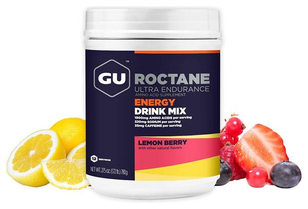 GU Roctane Energy Drink Mix Lemon Red Fruit 780g