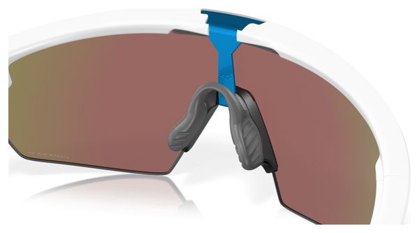 Oakley Sphaera Matwit/Prizm Saffier Gepolariseerde Bril - Ref: OO9403-0236