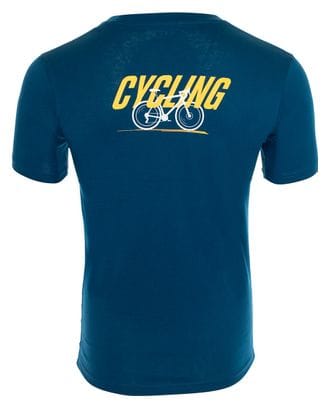 Rubb'r Cycling short-sleeved T-shirt Navy