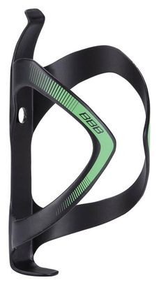 BBB FiberCage Carbon Flaschenhalter UD Mattschwarz Grün