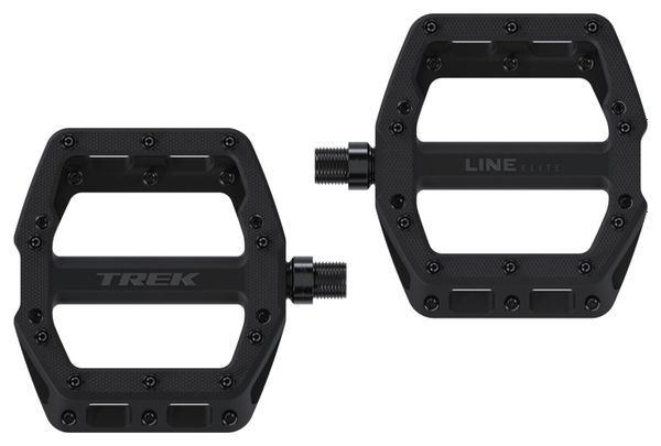 Paire de Pédales Plates Trek Line Elite Noir