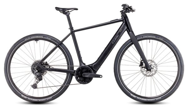 Cube Editor Hybrid Pro 400X Bicicletta elettrica per il fitness Shimano Cues 10S 400 Wh 700 mm Spectral Black 2025