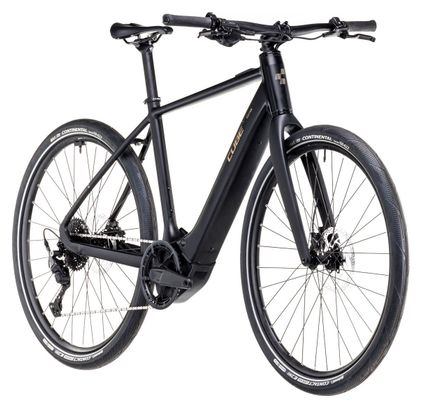 Cube Editor Hybrid Pro 400X Bicicletta elettrica per il fitness Shimano Cues 10S 400 Wh 700 mm Spectral Black 2025
