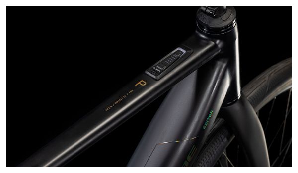 Cube Editor Hybrid Pro 400X Bicicletta elettrica per il fitness Shimano Cues 10S 400 Wh 700 mm Spectral Black 2025