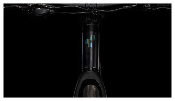 Cube Editor Hybrid Pro 400X Bicicletta elettrica per il fitness Shimano Cues 10S 400 Wh 700 mm Spectral Black 2025