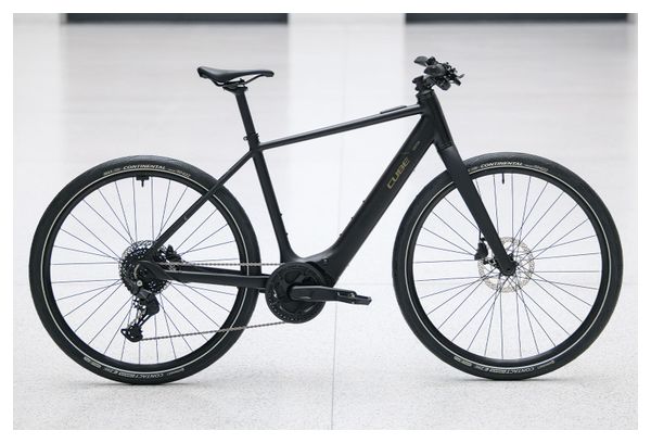 Cube Editor Hybrid Pro 400X Bicicletta elettrica per il fitness Shimano Cues 10S 400 Wh 700 mm Spectral Black 2025
