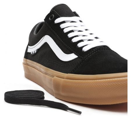Vans Old Skool zapatos de skate negros / goma