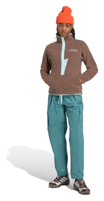 Pile adidas Terrex Xploric High Pile Snap Donna Marrone/Blu
