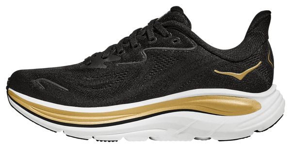 Hoka Clifton 10 Damesschoenen Zwart/Goud