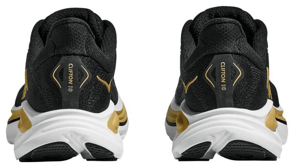Hoka Clifton 10 Damesschoenen Zwart/Goud