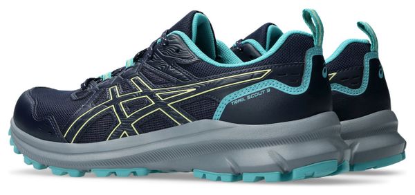 Scarpe da trail running Asics Trail Scout 3 blu da uomo
