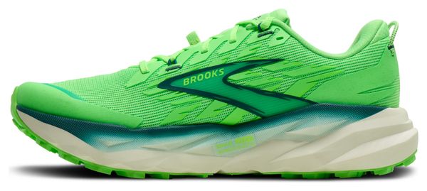 Chaussures Trail Brooks Cascadia 19 Vert Homme