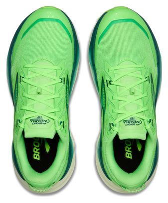 Chaussures Trail Brooks Cascadia 19 Vert Homme