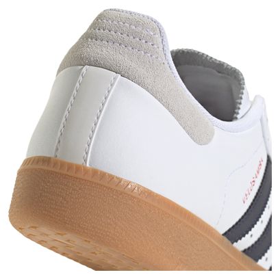 Zapatillas de ciclismo adidas Velosamba Leather Blanco/Azul Unisex