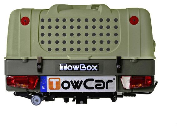 Coffre d'attelage TowBox V1 Dog Vert