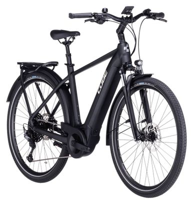 Cube Touring Hybrid Pro 625 Elektrische Hybride Fiets Shimano Deore 11S 625 Wh 700 mm Zwart 2023