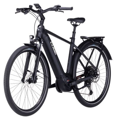 Cube Touring Hybrid Pro 625 Elektrische Hybride Fiets Shimano Deore 11S 625 Wh 700 mm Zwart 2023