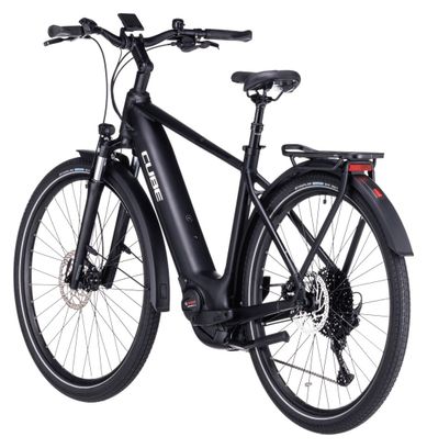 Cube Touring Hybrid Pro 625 Elektrische Hybride Fiets Shimano Deore 11S 625 Wh 700 mm Zwart 2023