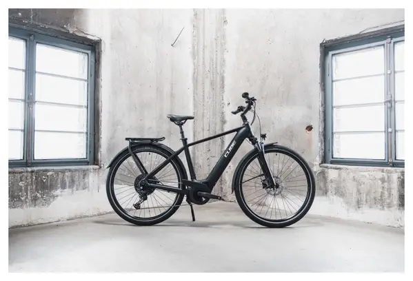 Cube Touring Hybrid Pro 625 Elektrische Hybride Fiets Shimano Deore 11S 625 Wh 700 mm Zwart 2023