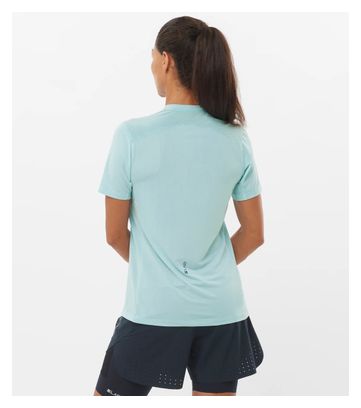 Salomon S/LAB Ultra Blue Women's Short-Sleeved Jersey