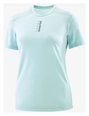 Camiseta de manga corta para mujer Salomon S/LAB Ultra Azul