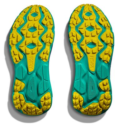 Zapatillas de trail Hoka One One Challenger 7 GTX Azul Verde Amarillo para hombre