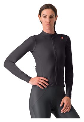 Castelli Espresso Thermal Damestrui Lange Mouw Zwart