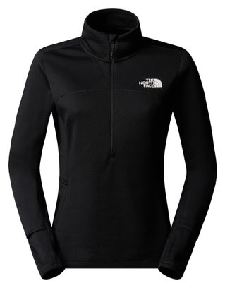 Polaire Femme The North Face Winter Warm Pro 1/4 Zip Noir