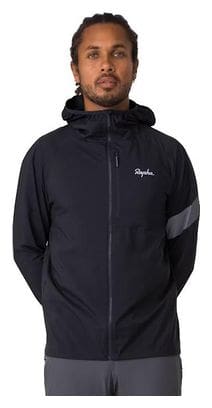 Chaqueta ligera de manga larga Rapha Trail Negro/Gris