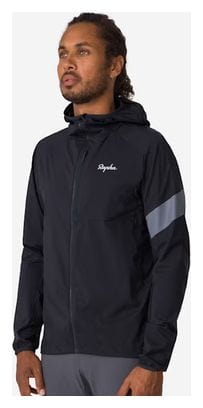 Rapha Trail Lightweight Long Sleeve Jacket Schwarz/Grau