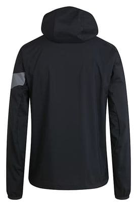 Chaqueta ligera de manga larga Rapha Trail Negro/Gris