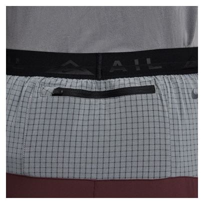 Nike Trail Second Sunrise 5in Red/Grey Men's Shorts