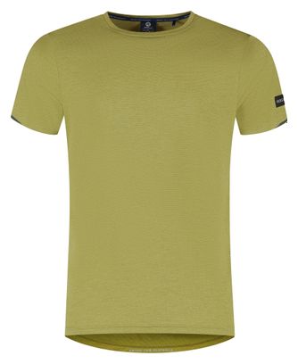 Maillot Manches Courtes De Running Rogelli Distance Moutarde Homme