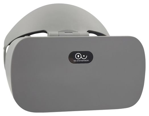 Fit Immersion Casque de réalité virtuelle PRO-2X : Kit d'entrainement vélo intérieur (Cyclisme) VR Autonome (sans téléphone)