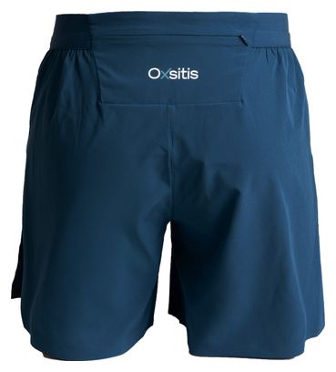 Pantaloncini da corsa Oxsitis X-Train Uomo Blu Navy