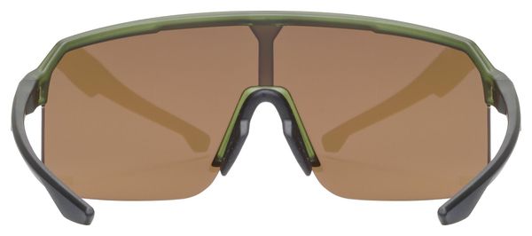 Uvex Ramp bril Groen/Goud Spiegel