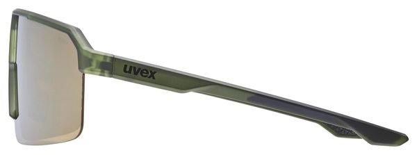 Uvex Ramp bril Groen/Goud Spiegel