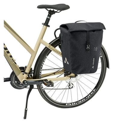 Sacoche de Porte-Bagage Vaude ReCycle Commute Single Noir