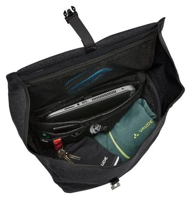 Sacoche de Porte-Bagage Vaude ReCycle Commute Single Noir