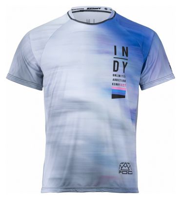 Maillot Kenny Indy Blanc/Bleu