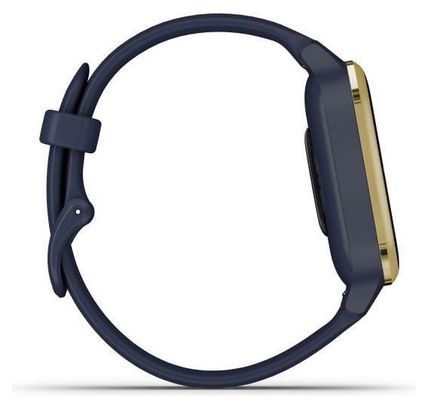 Montre connectée GARMIN Venu Sq Edition Musique - Captain Blue/Light Gold - Montre GPS de sport connectée santé et bien-être