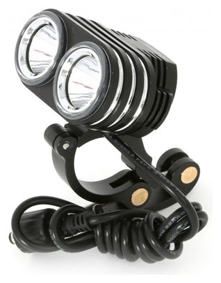 Frontleuchte MSC Light 2000 Lumen Double Focus Black