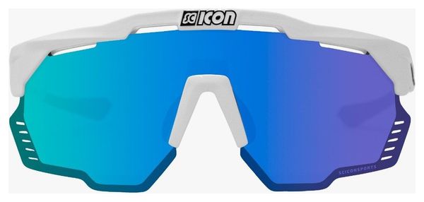 Scicon Aeroshade Kunken Brille Hochglanz Schwarz / Spiegelblau