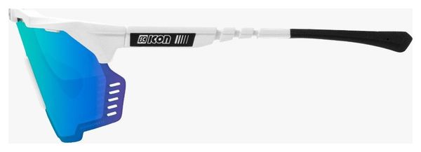 Scicon Aeroshade Kunken Brille Hochglanz Schwarz / Spiegelblau