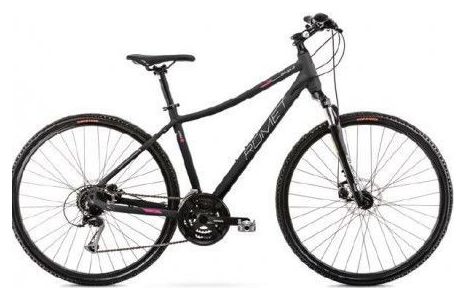 Vélo VTC 28  Femme - ROMET - Orkan 3 - NOIR