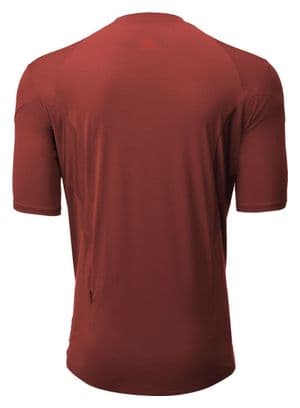 Maillot Manches Courtes 7mesh Sight Redwood Rouge